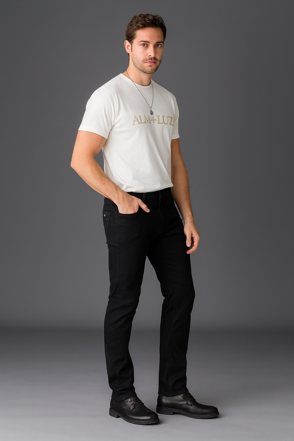 Jeans “Camino Seguro” – Estilo, confort y propósito