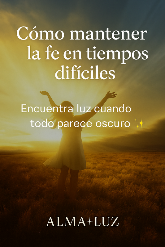 Cómo mantener la fe en tiempos difíciles