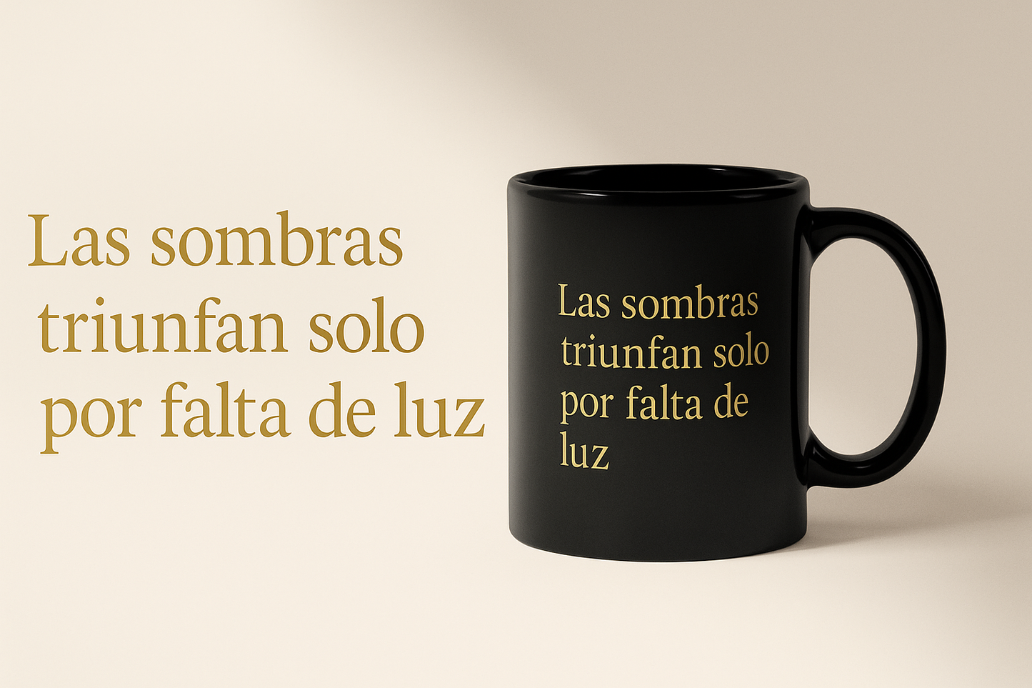Taza Triunfo de la Luz – Fe, Inspiración y Elegancia