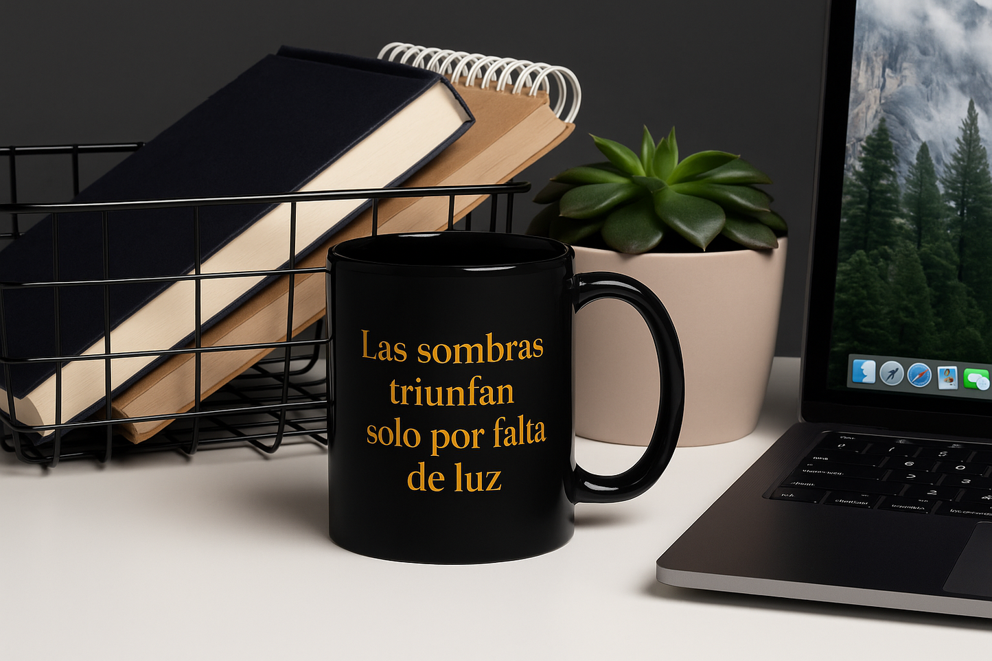 Taza Triunfo de la Luz – Fe, Inspiración y Elegancia