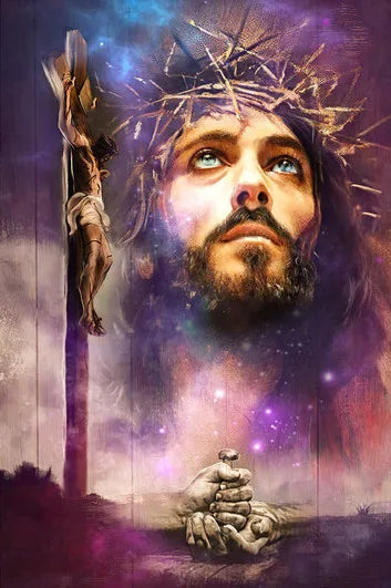 Cuadro “El Guardián de la Fe” – Jesús, el León y el Guerrero