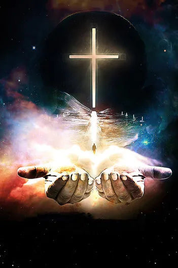 Cuadro “El Guardián de la Fe” – Jesús, el León y el Guerrero