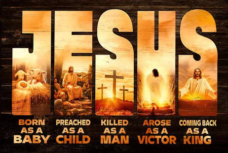 Cuadro “El Guardián de la Fe” – Jesús, el León y el Guerrero